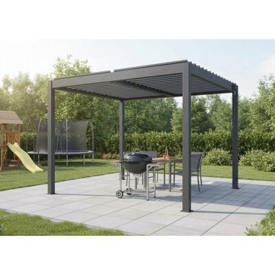 Hliníková Bioklimatická Pergola Lanitplast Basic 3x2,5 M Lg4288 Hliníková Bioklimatická Pergola Lanitplast Basic 3x2,5 M Lg4288