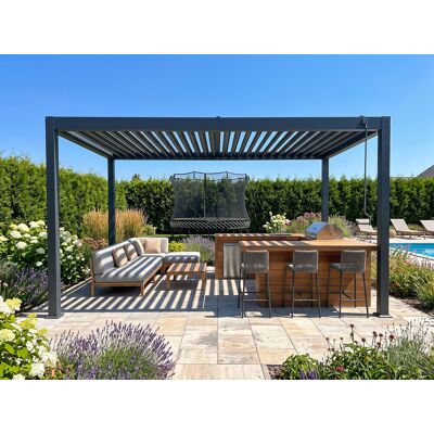 Bioklimatická Pergola Lanitplast Alugarden 4x3 M Lg5063 Bioklimatická Pergola Lanitplast Alugarden 4x3 M Lg5063