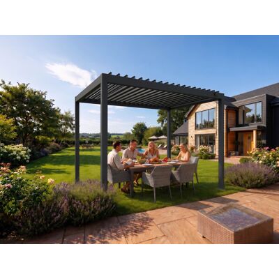 Bioklimatická Pergola Lanitplast Alugarden 3x3 M Lg5062 Bioklimatická Pergola Lanitplast Alugarden 3x3 M Lg5062