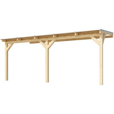 Weka Jasanová Zahradní Přístřešek - Pergola - Stabilní, Moderní Design Weka Jasanová Zahradní Přístřešek - Pergola - Stabilní, Moderní Design