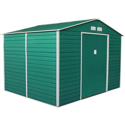 Zahradní domek G21 GAH 529 - 277 x 191 cm - Zelený Zahradní domek G21 GAH 529 - 277 x 191 cm - Zelený
