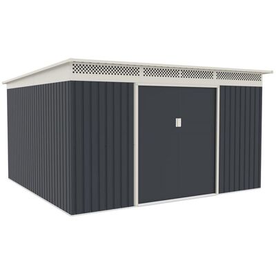 Zahradní Domek G21 Grah 1132 - 340 X 333 Cm, Antracitový Zahradní Domek G21 Grah 1132 - 340 X 333 Cm, Antracitový
