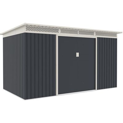 Zahradní Domek G21 Grah 700 - 340 X 206 Cm, Antracitový Zahradní Domek G21 Grah 700 - 340 X 206 Cm, Antracitový