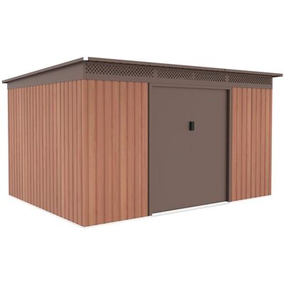 Zahradní Domek G21 Grah 915 - 340 X 269 Cm, Hnědý Zahradní Domek G21 Grah 915 - 340 X 269 Cm, Hnědý