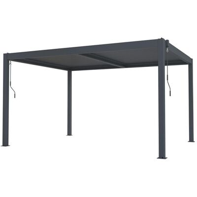 Bioklimatická Pergola G21 Austin 4x3 M, Antracitová Hliníková Bioklimatická Pergola G21 Austin 4x3 M, Antracitová Hliníková