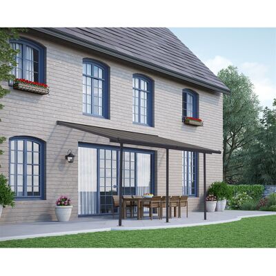 PALRAM - CANOPIA Palram Capri 4200 Antracit 3 X 4,25 Hliníková (Montovaná) Pergola PALRAM - CANOPIA Palram Capri 4200 Antracit 3 X 4,25 Hliníková (Montovaná) Pergola