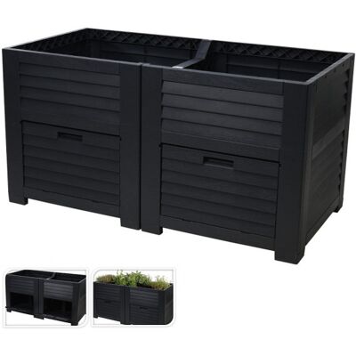 Progarden Vyvýšený Záhon Antracit 150 X 76 X 78 Cm Ko-Y54401010 Progarden Vyvýšený Záhon Antracit 150 X 76 X 78 Cm Ko-Y54401010