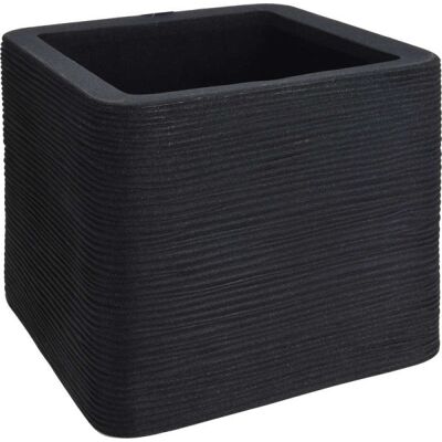 Progarden Květináč Žebrovaný 40 X 35 Cm Antracit Ko-Y54192790 Progarden Květináč Žebrovaný 40 X 35 Cm Antracit Ko-Y54192790