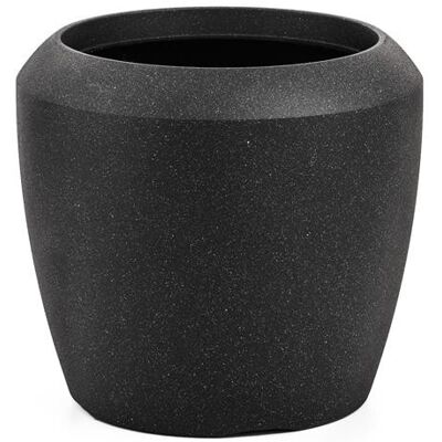 Květináč G21 Coal Round 33,5 X 33,5 X 30,5 Květináč G21 Coal Round 33,5 X 33,5 X 30,5