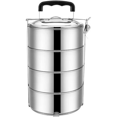 De Gusto Jídlonosič 4 X 0,9 L Nerez De Gusto Jídlonosič 4 X 0,9 L Nerez