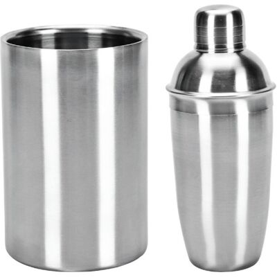 EXCELLENT HOUSEWARE Excellent Barmanská Sada Nerez Shaker + Chladič Na Lahve Ko-A12441330 EXCELLENT HOUSEWARE Excellent Barmanská Sada Nerez Shaker + Chladič Na Lahve Ko-A12441330