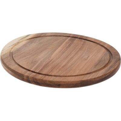 Excellent Houseware - Akace Round 25 cm - Zaoblené - Akácie - Prkénko na krájení Excellent Houseware - Akace Round 25 cm - Zaoblené - Akácie - Prkénko na krájení