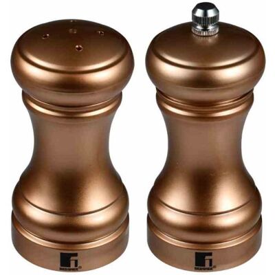Bergner Dochucovací Sada 2 Ks Solnička A Mlýnek Na Pepř Copper Bg-48521-Cp Bergner Dochucovací Sada 2 Ks Solnička A Mlýnek Na Pepř Copper Bg-48521-Cp