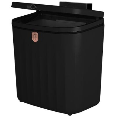 Berlingerhaus Koš Odpadkový Plastový 7 L Black Rose Collection Bh-8609 Berlingerhaus Koš Odpadkový Plastový 7 L Black Rose Collection Bh-8609