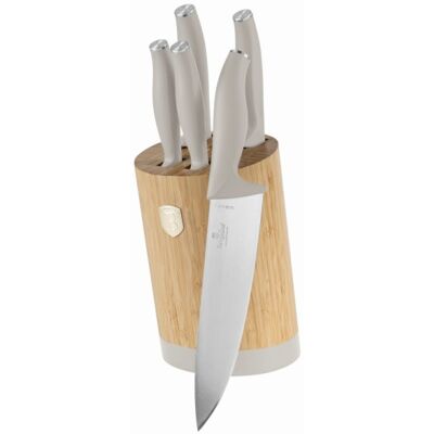 Berlingerhaus Sada Nožů Se Stojanem Bamboo 6 Ks Sahara Collection Bh-2755 Berlingerhaus Sada Nožů Se Stojanem Bamboo 6 Ks Sahara Collection Bh-2755