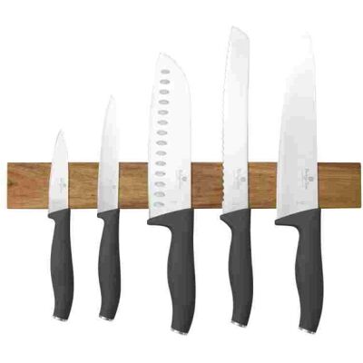 Berlingerhaus Sada Nožů S Magnetickým Držákem Z Akátového Dřeva 6 Ks Antracite Collection Bh-2940 Berlingerhaus Sada Nožů S Magnetickým Držákem Z Akátového Dřeva 6 Ks Antracite Collection Bh-2940