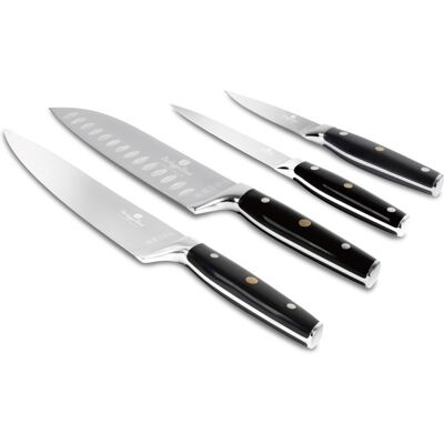 Berlingerhaus Sada Nožů Nerez 4 Ks Matte Black Collection Bh-3135 Berlingerhaus Sada Nožů Nerez 4 Ks Matte Black Collection Bh-3135