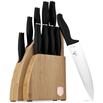 Berlingerhaus Sada Nožů Se Stojanem Bamboo 10 Ks Black Rose Collection Bh-2760 Berlingerhaus Sada Nožů Se Stojanem Bamboo 10 Ks Black Rose Collection Bh-2760