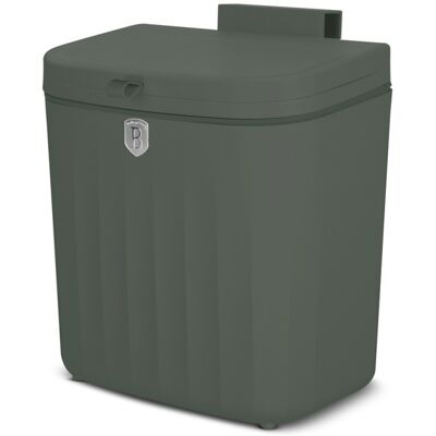 Berlingerhaus Koš Odpadkový Závěsný 7 L Matte Green Collection Bh-8889 Berlingerhaus Koš Odpadkový Závěsný 7 L Matte Green Collection Bh-8889