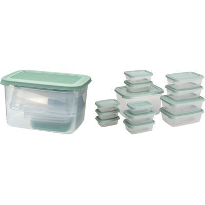 Excellent Houseware Box Na Potraviny Sada 13 Ks Zelená Ko-024002110 Excellent Houseware Box Na Potraviny Sada 13 Ks Zelená Ko-024002110