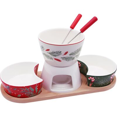 Excellent Houseware Porcelánová Fondue Sada Ko-278001220 Excellent Houseware Porcelánová Fondue Sada Ko-278001220