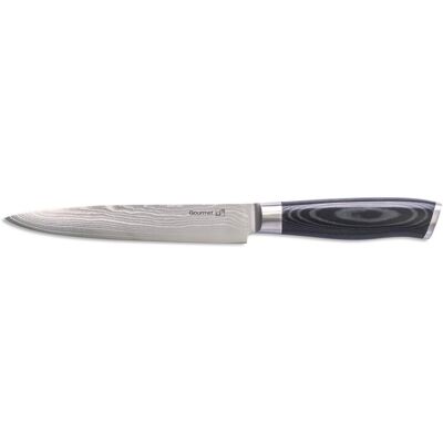 G21 Gourmet Damaskový Nůž - 18cm Multifunkční Ocel G21 Gourmet Damaskový Nůž - 18cm Multifunkční Ocel