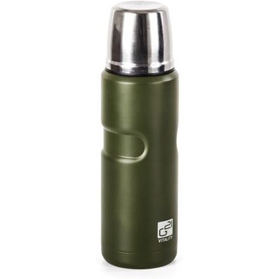 G21 Khaki Zelená 500ml Dvouplášťová Termoska - Termoska G21 Khaki Zelená 500ml Dvouplášťová Termoska - Termoska