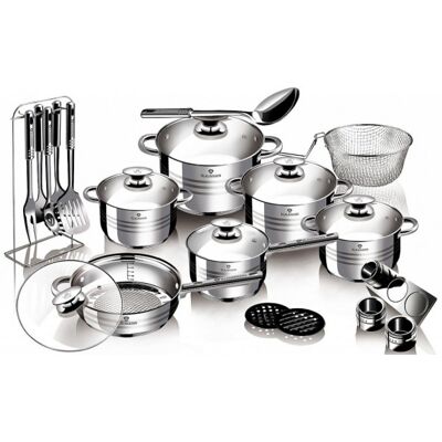 Blaumann Sada Nádobí Nerez 27 Ks Gourmet Line Bl-3134 Blaumann Sada Nádobí Nerez 27 Ks Gourmet Line Bl-3134