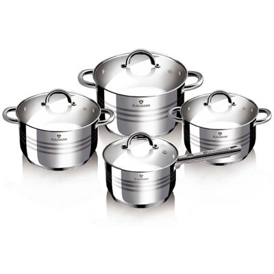 Blaumann Sada Nádobí Nerez 8 Ks Jumbo Gourmet Line Bl-3115 Blaumann Sada Nádobí Nerez 8 Ks Jumbo Gourmet Line Bl-3115