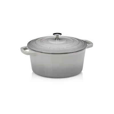 KELA Calido Litina s poklicí - 26cm, světle šedá - Nádobí KELA Calido Litina s poklicí - 26cm, světle šedá - Nádobí