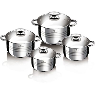 Blaumann Blauman Sada Nádobí Nerez 8 Ks Gourmet Line Bl-3861 Blaumann Blauman Sada Nádobí Nerez 8 Ks Gourmet Line Bl-3861