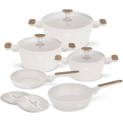 Berlingerhaus Sada Nádobí S Titanovým Povrchem 10 Ks Sahara Nordic Collection Bh-8324 Berlingerhaus Sada Nádobí S Titanovým Povrchem 10 Ks Sahara Nordic Collection Bh-8324