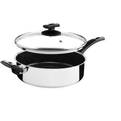 Kolimax Pánev Cerammax Pro Standard, S Rukojetí, S Poklicí, Průměr 26 Cm, Objem 3.9 L, Černý Granit Kolimax Pánev Cerammax Pro Standard, S Rukojetí, S Poklicí, Průměr 26 Cm, Objem 3.9 L, Černý Granit