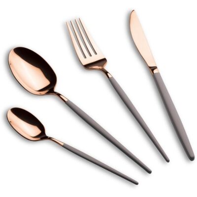 Berlingerhaus Sada Příborů Nerez 24 Ks Leštěná Taupe - Rose Gold Bh-3071 Berlingerhaus Sada Příborů Nerez 24 Ks Leštěná Taupe - Rose Gold Bh-3071