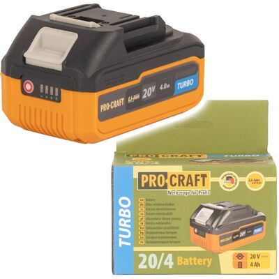 Procraft 20/4 Turbo Baterie Akumulátorová Procraft 20/4 Turbo Baterie Akumulátorová