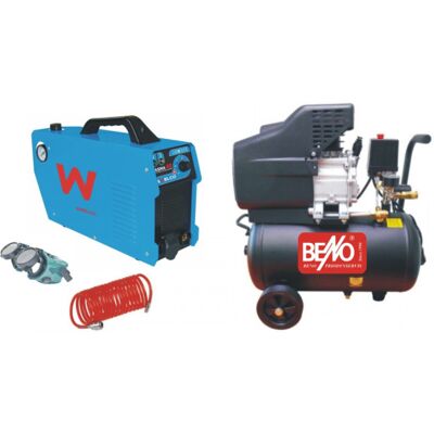 Beno Aw 40 +hadice Vzduchová Spirálová 5m 8atm + Ochranné Svářečské Brýle Ob 159 + Olejový Kompresor1,5kw 24l / Aw40-48040-Ob159b-130002 Beno Aw 40 +hadice Vzduchová Spirálová 5m 8atm + Ochranné Svářečské Brýle Ob 159 + Olejový Kompresor1,5kw 24l / Aw40-48040-Ob159b-130002