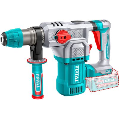 Total Trhli20286 Kladivo Vrtací A Sekací Aku, Sds Plus, Brushless, 20v Li-Ion, 2000mah, 4,5j, Industrial, Bez Baterie A Nabíječky Total Trhli20286 Kladivo Vrtací A Sekací Aku, Sds Plus, Brushless, 20v Li-Ion, 2000mah, 4,5j, Industrial, Bez Baterie A Nabíječky