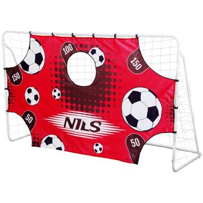 Fotbalový gól Nils Extreme - 240x150cm, sítě a cílovým panelem Fotbalový gól Nils Extreme - 240x150cm, sítě a cílovým panelem