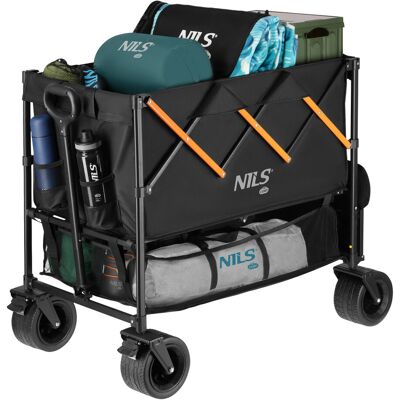 Kempingový Vozík Nils Camp Nc2607 Xxl 160l Černo-Oranžový Kempingový Vozík Nils Camp Nc2607 Xxl 160l Černo-Oranžový