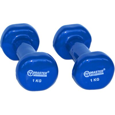 Vinylové Činky Master 2 X 1 Kg Vinylové Činky Master 2 X 1 Kg