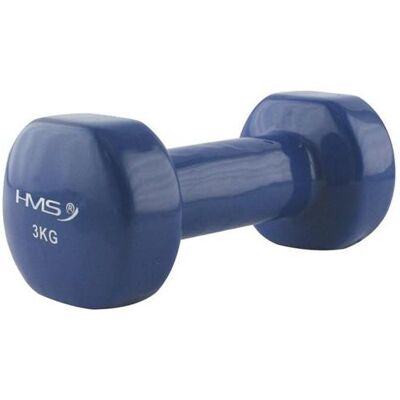 HMS Vinyl potažené litinové závaží - 3 kg HMS Vinyl potažené litinové závaží - 3 kg
