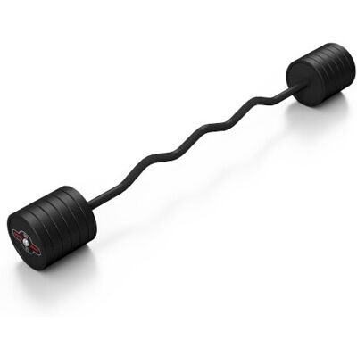 MARBO Sport - MW-SG-50-L - 50 kg - Černá - Curlová tyč MARBO Sport - MW-SG-50-L - 50 kg - Černá - Curlová tyč