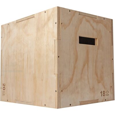 Virtufit Wooden Plyo Box 3 V 1 - Malá Virtufit Wooden Plyo Box 3 V 1 - Malá