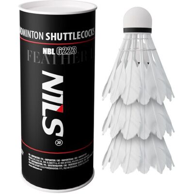 Badmintonové Míčky Z Peří Nils Nbl6223 S Led 3 Ks Badmintonové Míčky Z Peří Nils Nbl6223 S Led 3 Ks