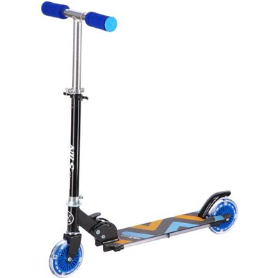 Skládací Koloběžka Nils Extreme Hd025 Led Modrá Skládací Koloběžka Nils Extreme Hd025 Led Modrá