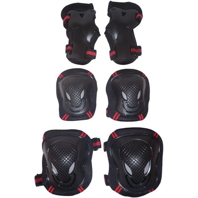 Kubisport 05-Cs204k-L Cs204k Chrániče Sada Pro In-Line, Koloběžky A Skateboard Vel. L - Černé Kubisport 05-Cs204k-L Cs204k Chrániče Sada Pro In-Line, Koloběžky A Skateboard Vel. L - Černé