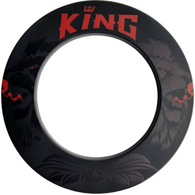 Okruží K Sisalovému Terči Master King - 3d Potisk - Černé Okruží K Sisalovému Terči Master King - 3d Potisk - Černé