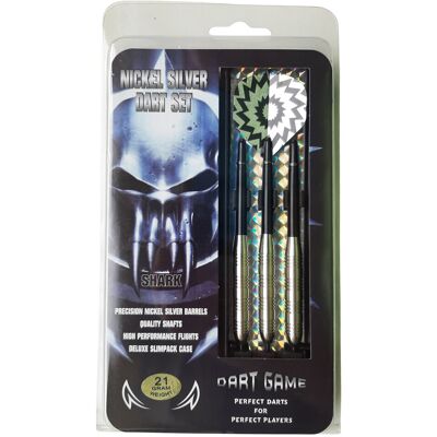 Šipky Master Shark Nickel-Brass 3ks - Steeltip 21g Šipky Master Shark Nickel-Brass 3ks - Steeltip 21g