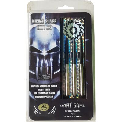 Šipky Master Shark Nickel-Brass 3ks - Steeltip 23g Šipky Master Shark Nickel-Brass 3ks - Steeltip 23g