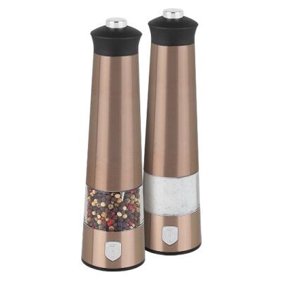 Berlingerhaus Mlýnek Na Pepř A Sůl Elektrický Sada 2 Ks Rosegold Metallic Line Bh-9500 Berlingerhaus Mlýnek Na Pepř A Sůl Elektrický Sada 2 Ks Rosegold Metallic Line Bh-9500